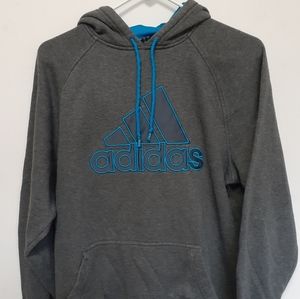 Gray Adidas Hoodie Size Small